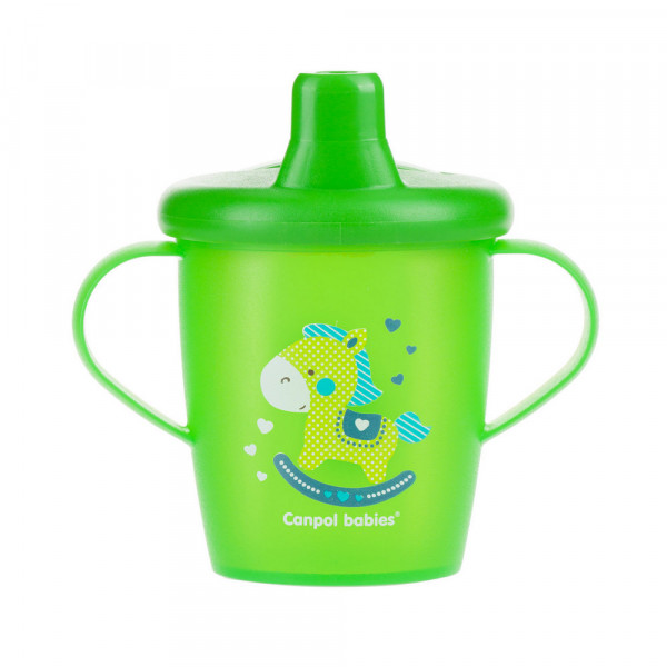 CANPOL BABY SOLJA 250ML NON SPIL 31/200 TOYS - GREEN 