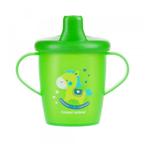 CANPOL BABY SOLJA 250ML NON SPIL 31/200 TOYS - GREEN 