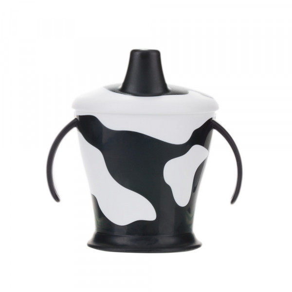 CANPOL BABY NON SPILL SOLJA SA RUCKAMA 31/404 250ML  COW  - BLACK 