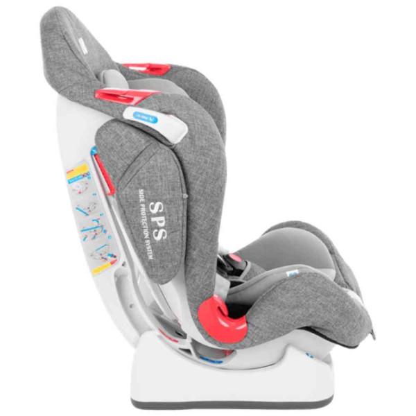 KIKKA BOO AUTOSEDISTE O RIGHT SPS  DARK GREY 2020 