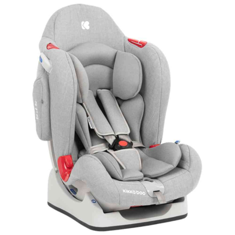 KIKKA BOO AUTOSEDISTE O RIGHT   SPS  LIGHT GREY 