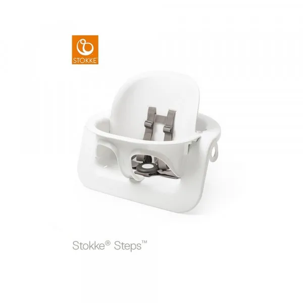 STOKKE SEDISTE ZA HRANILICU STEPS WHITE 