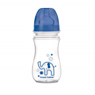CANPOL BABY FLASICA SIROKI VRAT ANTIKOLIK 35/206 EASY START - COLORFUL ANIMALS 2