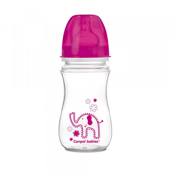 CANPOL BABY FLASICA SIROKI VRAT ANTIKOLIK 35/206 EASY START - COLORFUL ANIMALS 2