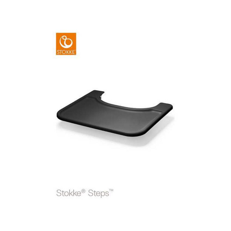 STOKKE TACNA ZA HRANILICU STEPS BLACK