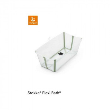 STOKKE KADICA FLEXI BATH TRANSPARENT GREEN 