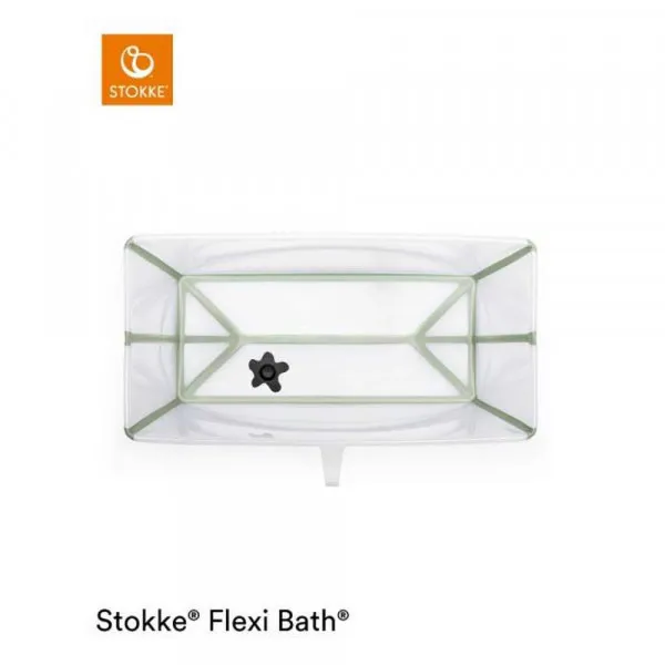 STOKKE KADICA FLEXI BATH TRANSPARENT GREEN 