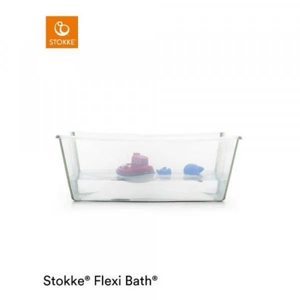 STOKKE KADICA FLEXI BATH X-LARGE TRANSPARENT GREEN KADICA 