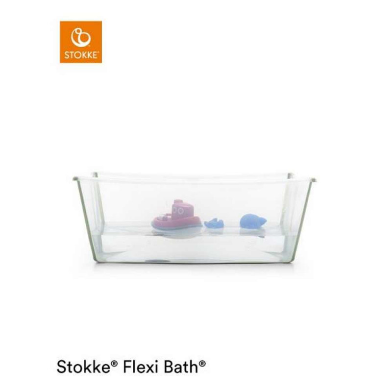 STOKKE KADICA FLEXI BATH X-LARGE TRANSPARENT GREEN KADICA