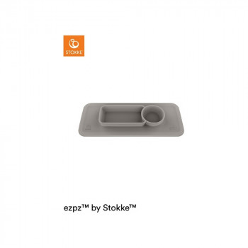 STOKKE PODLOGA SILIKONSKA SA POSUDOM EZPZ SOFT GREY 