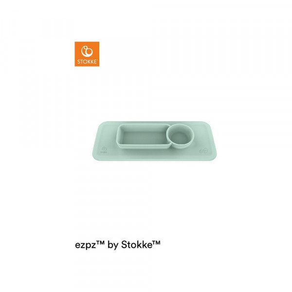 STOKKE PODLOGA SILIKONSKA SA POSUDOM EZPZ SOFT MINT 