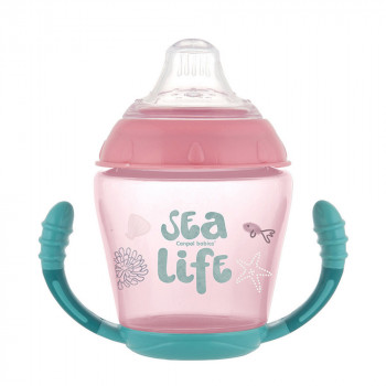 CANPOL SOLJA 230ML - SEA LIFE PINK 