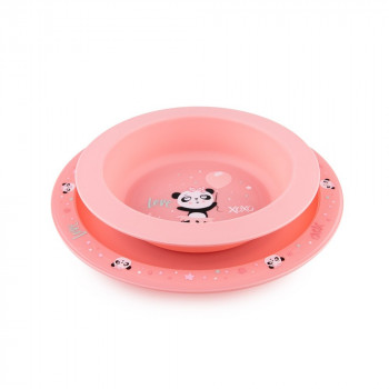 CANPOL BABIES PRIBOR ZA HRANJENJE EXOTIC ANIMALS PINK 