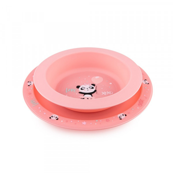 CANPOL BABIES PRIBOR ZA HRANJENJE EXOTIC ANIMALS PINK 