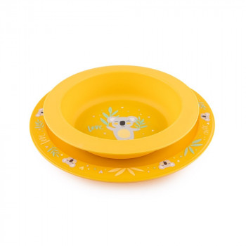 CANPOL BABIES PRIBOR ZA HRANJENJE EXOTIC ANIMALS YELLOW 