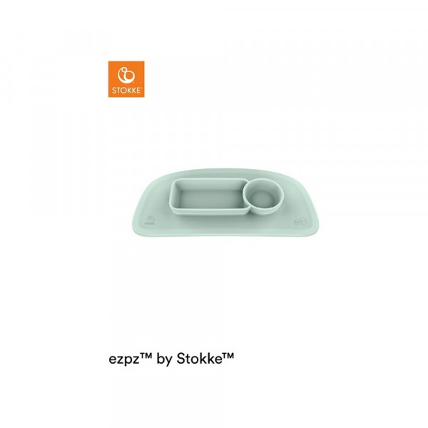 STOKKE PODLOGA SILIKONSKA SA POSUDOM EZPZ SOFT MINT 