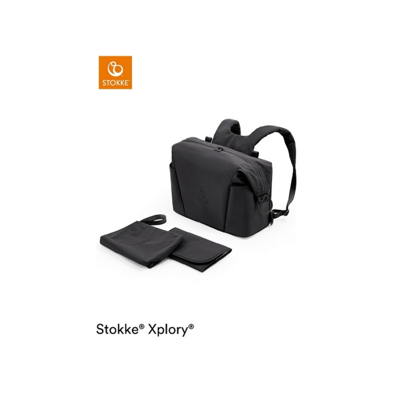 STOKKE TORBA X CHANGING RICH BLAK 