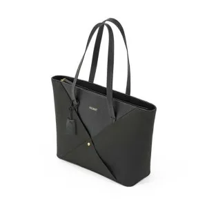 STOKKE TORBA X CHANGING BAG SIGNATURE BLACK