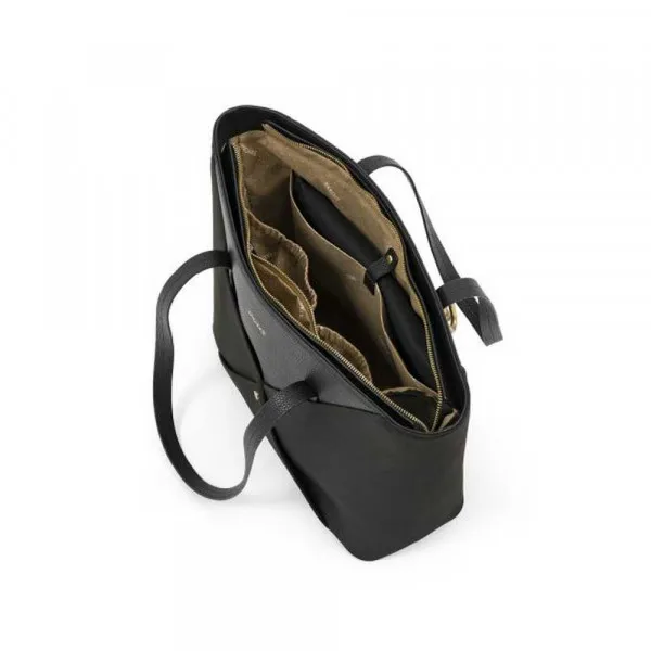 STOKKE TORBA X CHANGING BAG SIGNATURE BLACK 