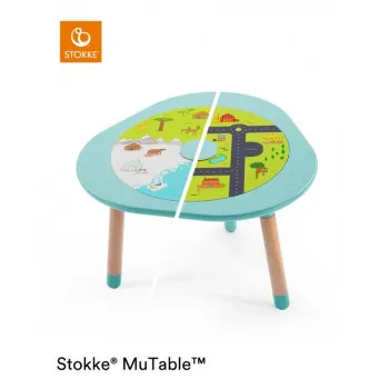 STOKKE STOCIC MUTABLE MAUVE (UKLJUCUJE 4 DVOSTRANE TABLE ZA 7 AKTIVNOSTI PRIRODN 