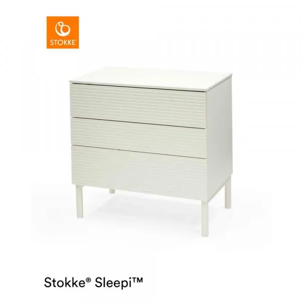 STOKKE KOMODA SLEEPY WHITE 1/2 