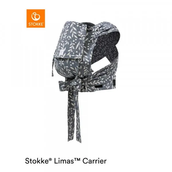 STOKKE KENGUR NOSILJKA LIMAS CARRIER FLORAL SLATE 