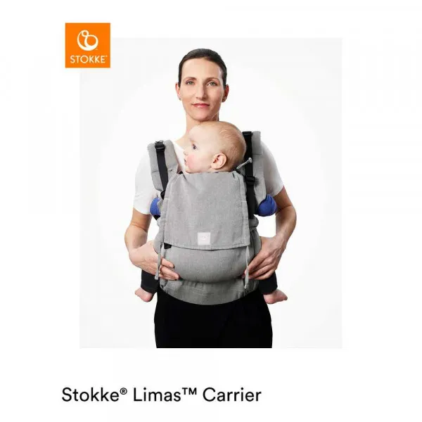 STOKKE KENGUR NOSILJKA LIMAS CARRIER FLEX GREY MELANGE 