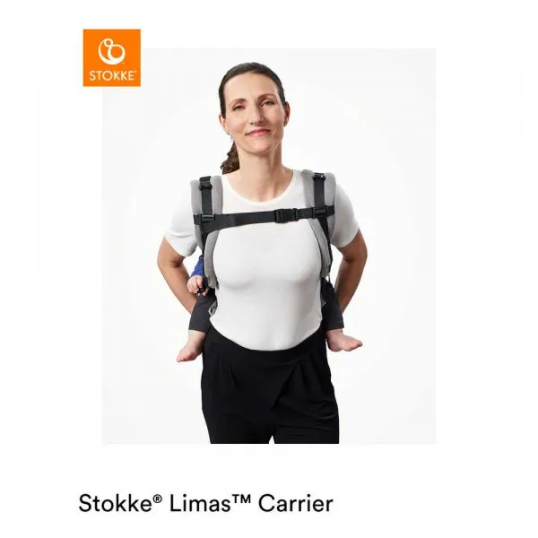 STOKKE KENGUR NOSILJKA LIMAS CARRIER FLEX GREY MELANGE 