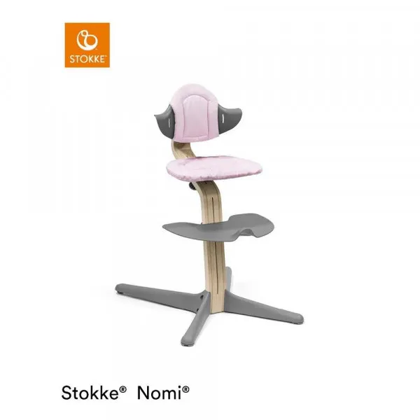 STOKKE NAVLAKA ZA HRANILICU NOMI GREY PINK 