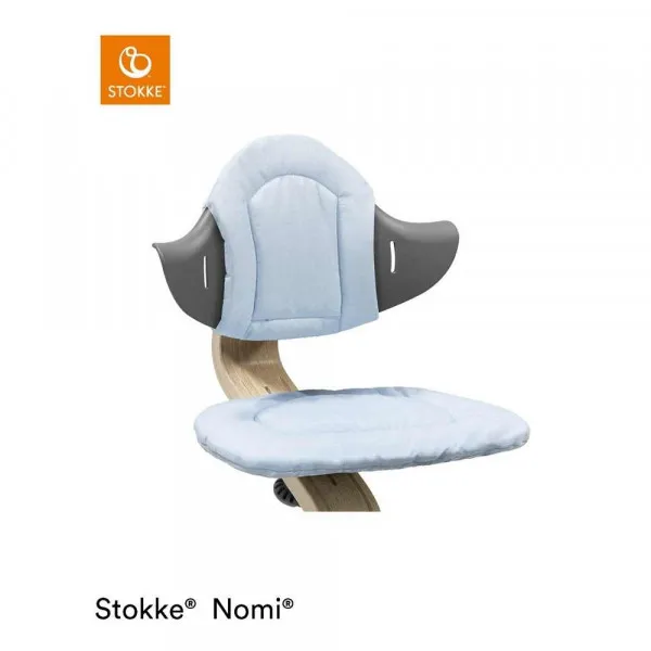 STOKKE NAVLAKA ZA HRANILICU NOMI GREY BLUE 