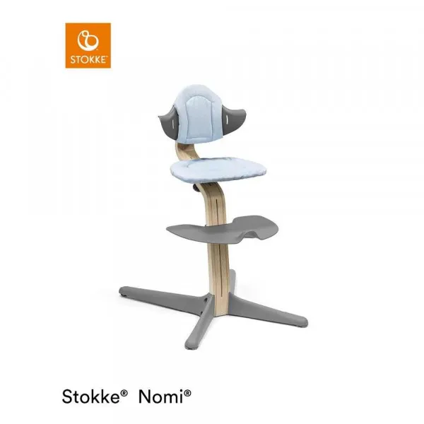 STOKKE NAVLAKA ZA HRANILICU NOMI GREY BLUE 