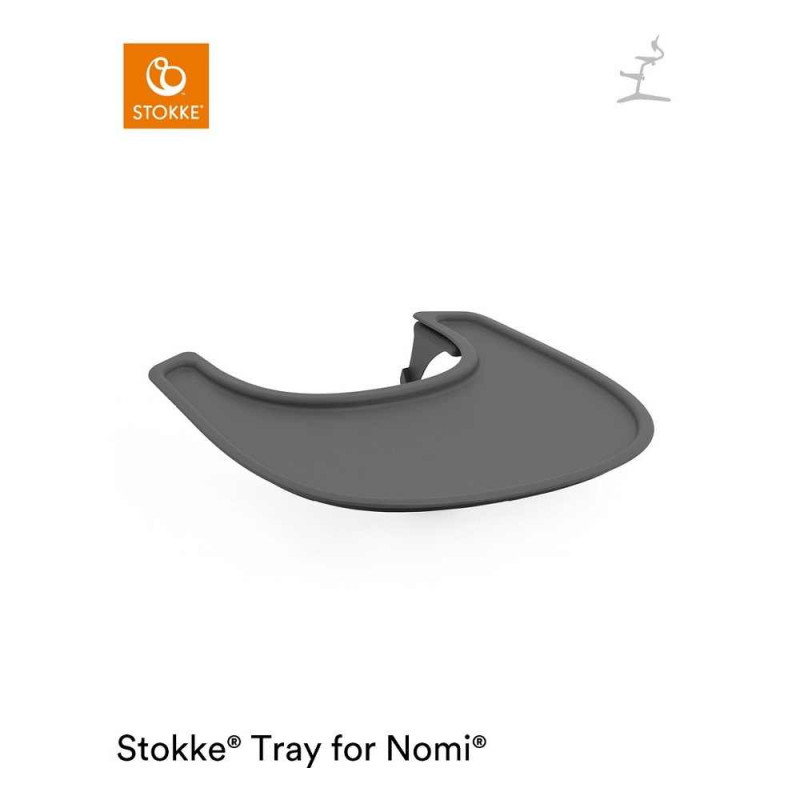 STOKKE TACNA ZA HRANILICU NOMI ANTRACITE