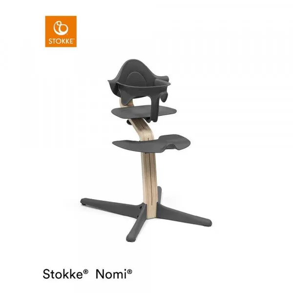 STOKKE SEDISTE ZA HRANILICU NOMI ANTHRACITE 