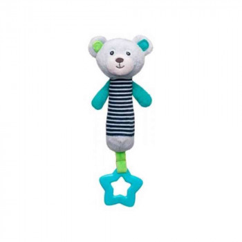 CANPOL BABY PLISANA IGRACKA SA GLODALICOM 68/055  BEARS  - GREY 