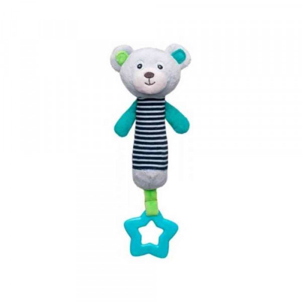 CANPOL BABY PLISANA IGRACKA SA GLODALICOM 68/055  BEARS  - GREY 