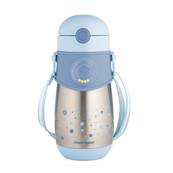 CANPOL BABIES THERMAL SOLJA 300 ML SA SLAMCICOM PLAVA 