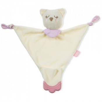 BABYJEM IGRACKA SA GLODALICOM - SLEPING FRIEND PINK 