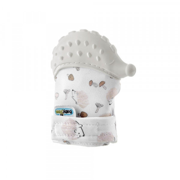 BABYJEM GLODALICA RUKAVICA HEDGEHOG GREY 