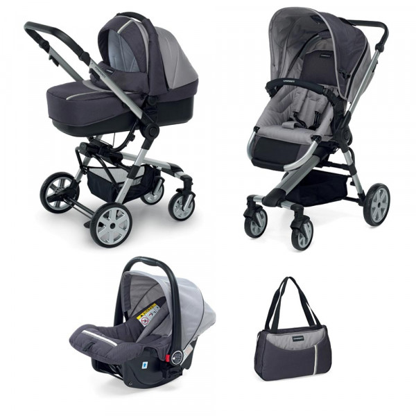 FOPPAPEDRETTI  KOLICA UP3 TRAVEL SYSTEM SPORT GREY 