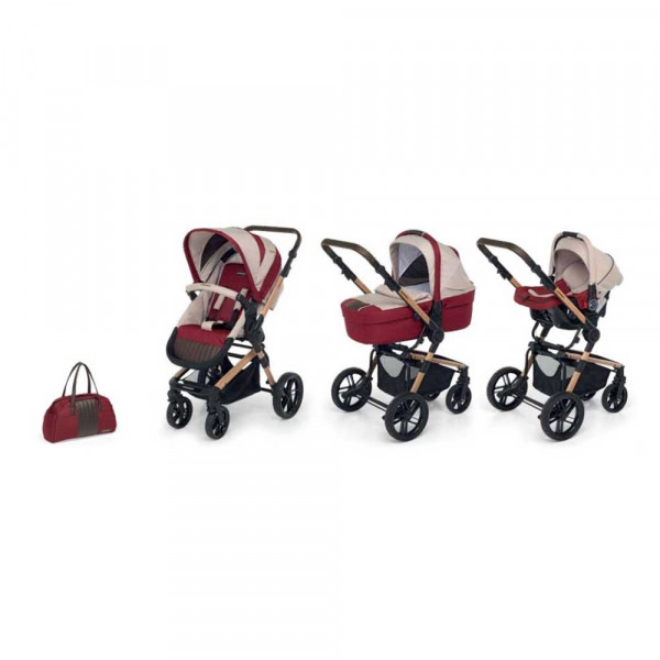 FOPPAPEDRETTI KOLICA IWOOD TRAVEL SYSTEM CORAL 