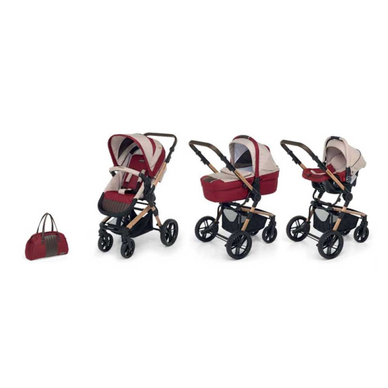 FOPPAPEDRETTI KOLICA IWOOD TRAVEL SYSTEM CORAL
