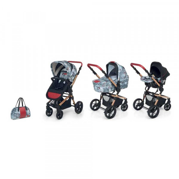 FOPPAPEDRETTI KOLICA IWOOD TRAVEL SYSTEM VINTAGE 