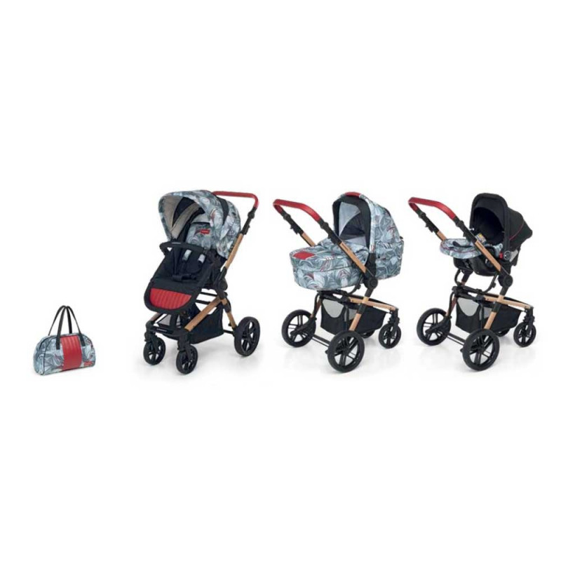 FOPPAPEDRETTI KOLICA IWOOD TRAVEL SYSTEM VINTAGE