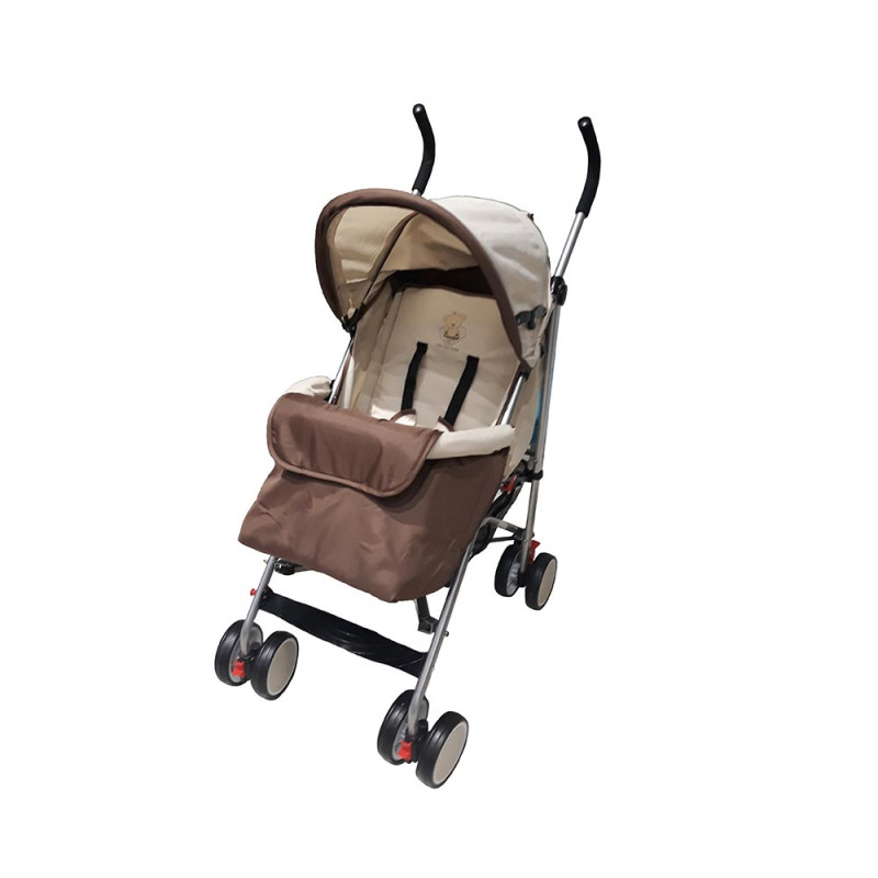 BBO KOLICA ZA BEBE ONIX PLUS - BEZ/BRAON