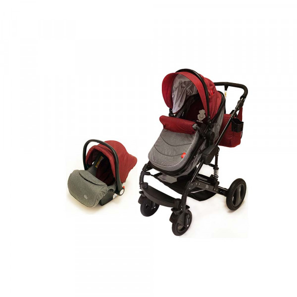 BBO KOLICA ZA BEBE MATRIX - 3U1 CRVENA 