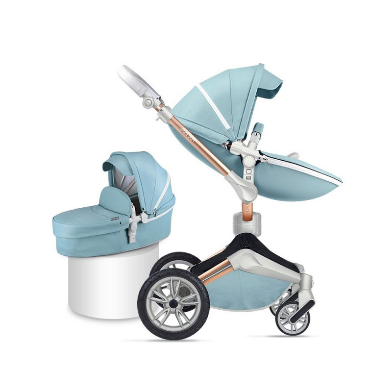 HOT MOM KOLICA BLUE 2U1 (SPORTSKO SEDISTE + KORPA)