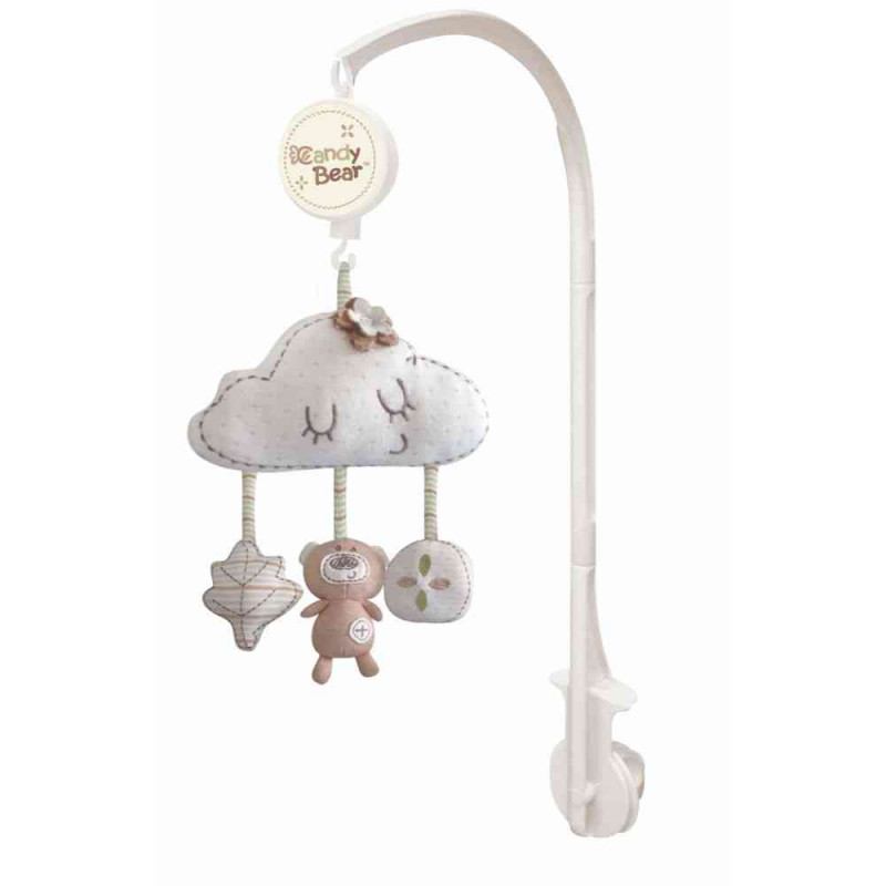 BBO MUZICKA VRTESKA M/B0/378MC-4679 - CANDY BEAR SOFT CLOUD