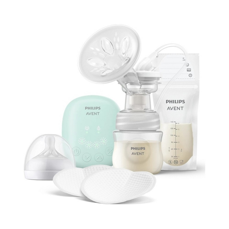 AVENT ELEKTRIČNA PUMPICA ZA IZMAZANJE ESSENTIAL 5 X KESICE ZA ODLAGANJE MLEKA, 4 