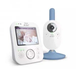 AVENT BEBI ALARM VIDEO MONITOR BLUE 3971