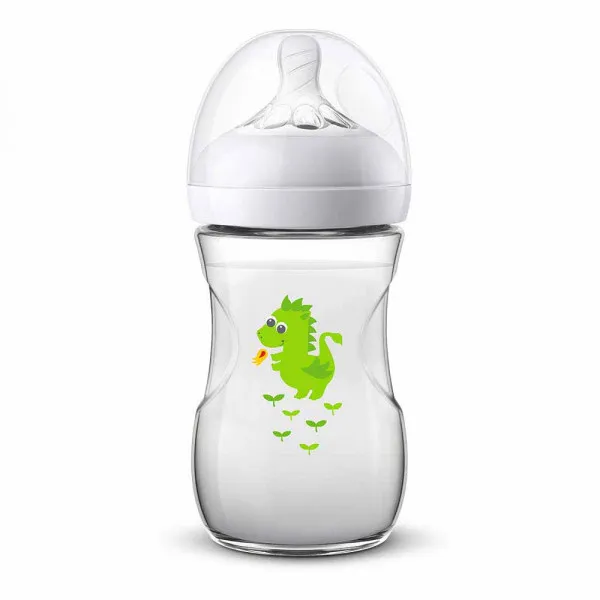 AVENT FLASICA NATURAL 260ML DRAGON DESIGN 0074 